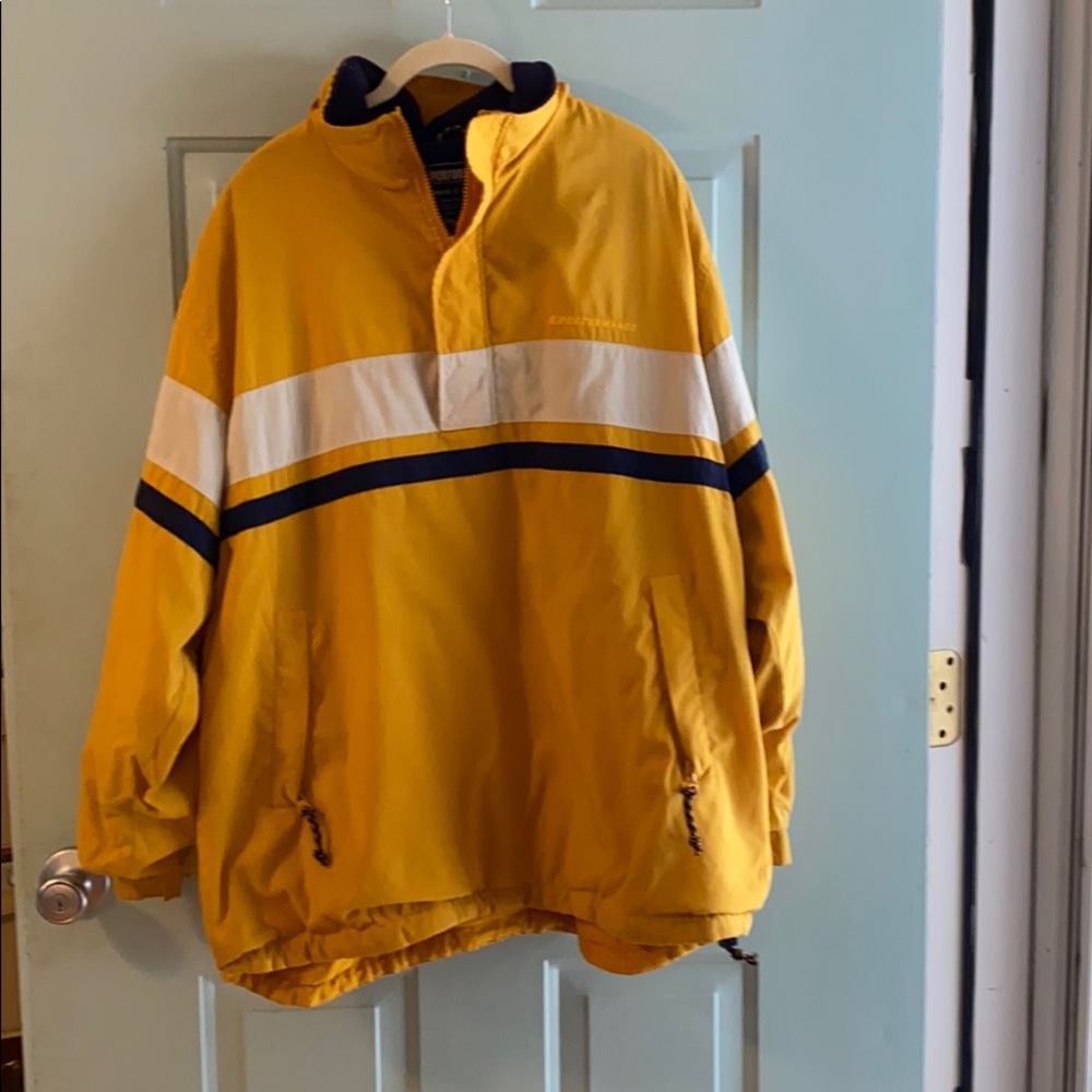 Vintage 90s American Eagle Half Zip Pull Over Coat